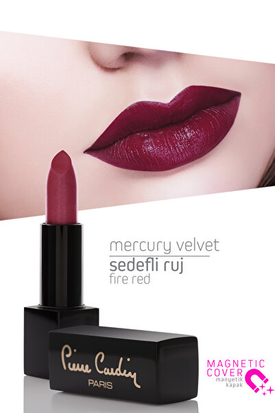 Pierre Cardin Mercury Velvet - Highly Recommended Fire Red Lipstick - 167
