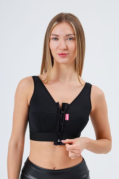 LİPOTEKS POST OPERATIVE ZIPPERED-BACK ADJUSTABLE BRA