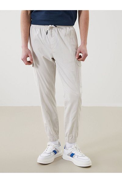 LC Waikiki Lcw Standard Mold Gabardine Men's Jogger Pants Fast Fashion