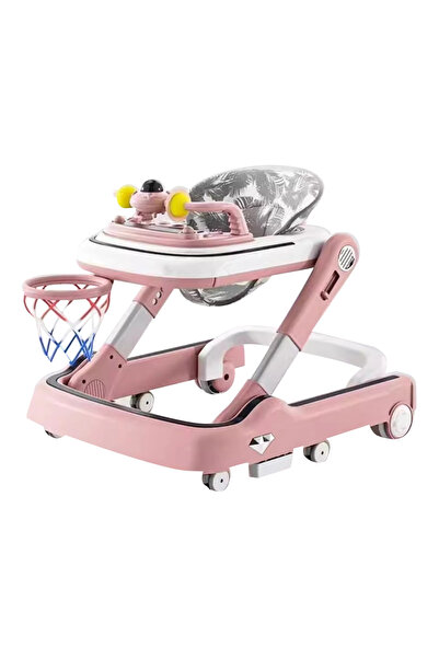 Ma Baby مشاية أطفال، مشاية تعليمية مضادة للانقلاب مع ضوء وموسيقى وصينية ألعاب...