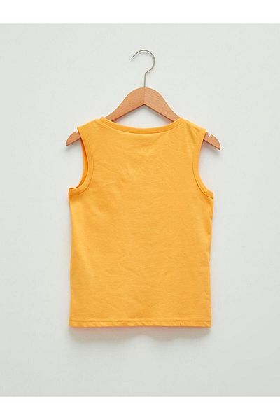 LC Waikiki Детска тениска с кръгло деколте Lcw Kids Basic за момче (S1)