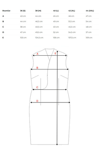 Stylove A dress with a wrap neckline