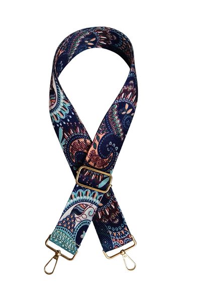 Gloria Polyester Column Adjustable Bag Handle with Compensation Shape and Cashmere Pattern