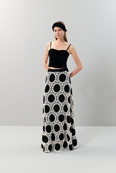 Roman Kadife Askılı Büstiyer Siyah K2514006_001