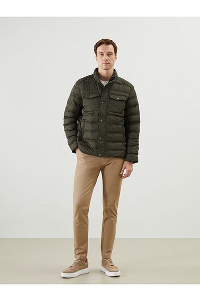 LC Waikiki Ανδρικό παλτό LCWAIKIKI Classic Standard Fit Stand γιακά