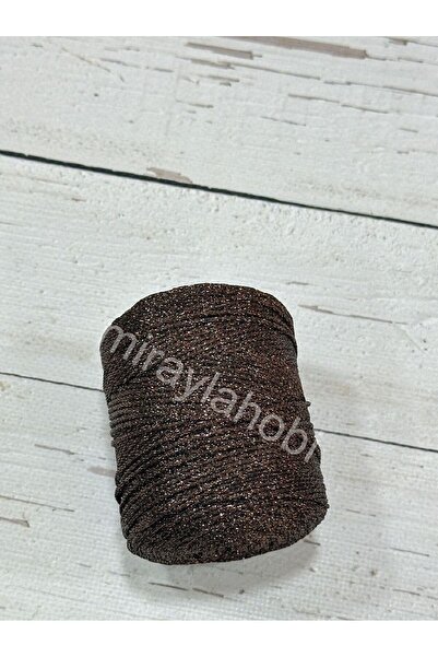 miraylahobi حبل سيم 100 جرام 2 ملم كيس، سلسلة سبلا بني