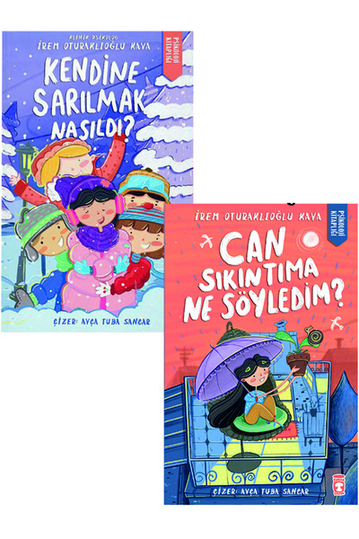 Timaş Çocuk 2. 3. Sınıf Okuma Seti 2 Kitap Kendine Sarılmak Nasıldı-Can Sıkın...