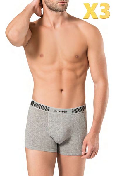 Pierre Cardin Ανδρικό 47% Modal, 47% βαμβάκι, 6% Elastane 3-pack Boxer (σε κουτί)