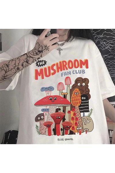 Köstebek Unisex μπλουζάκι The Mushroom Fan Club