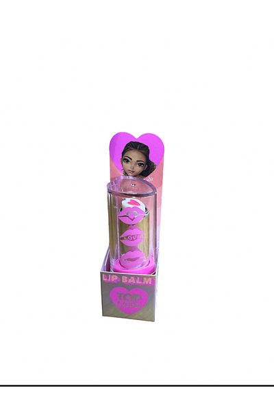 Top Model Lip Balm with Heart - Apple