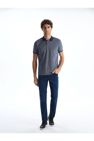 LC Waikiki Νέα σεζόν Polo Neck Kisa Sleeve Ανδρικό Tisort - S5J732Z8