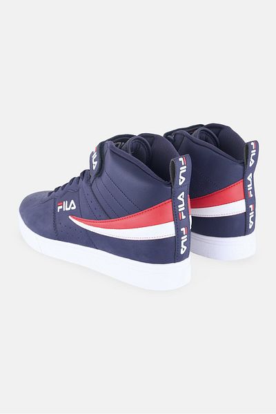 Fila Men Vulc 13 Repeat Logo Velcro Training Shoes, Navy