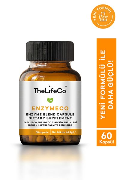 TheLifeCo Enzymeco 60 Capsules - New Formula
