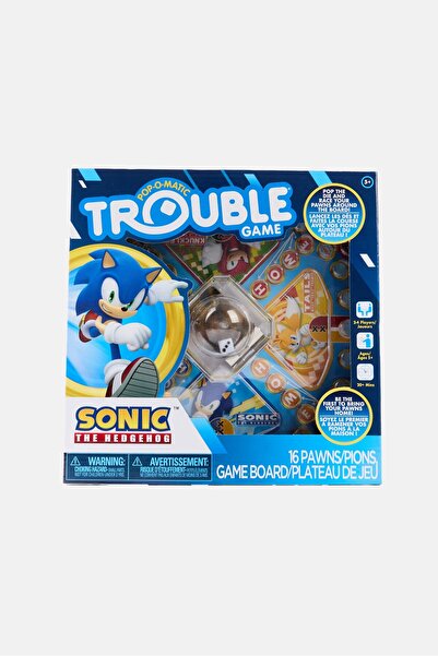 Forever Clever Sonic The Hedgehog Pop-O-Matic Trouble Game