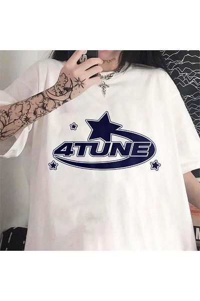Köstebek Λευκό μπλουζάκι 4tune (unisex).