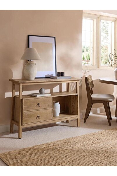 ŞafakMobilya Hector Masif Ahşap Çok Amaçlı Büfe