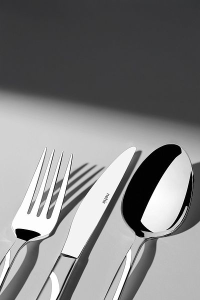 Nehir Fiesta Satin - 12 Person 72 Piece Boxed Cutlery Set