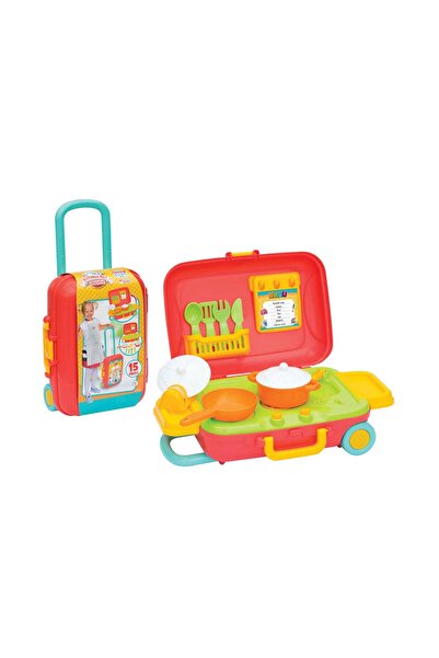 Genel Markalar Candy &amp; Ken Mutfak Set Bavulum Çekçek Bavul