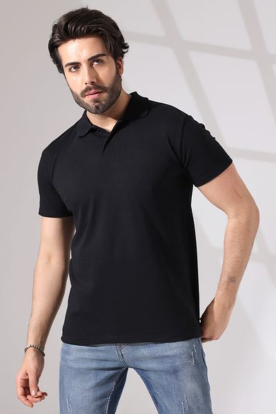 Burlu Ανδρικό καλοκαιρινό μπλουζάκι Polo Neck Σετ 3 τεμ