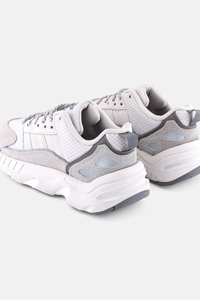 adidas Kids Boy Zx 22 Boost Lace Up Outdoor Shoes, Grey