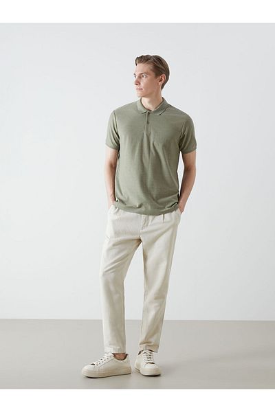 LC Waikiki Νέα σεζόν Polo Neck Kisa Sleeve Ανδρικό Tisort - S5J733Z8