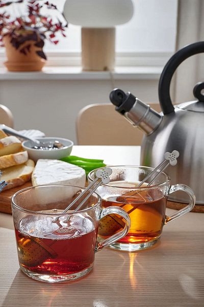 Binbirreyon Portion Tea Coffee Brewing Apparatus Stainless Steel Set of 2 Ra408