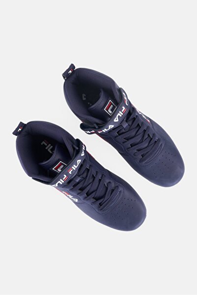 Fila Men Vulc 13 Repeat Logo Velcro Training Shoes, Navy