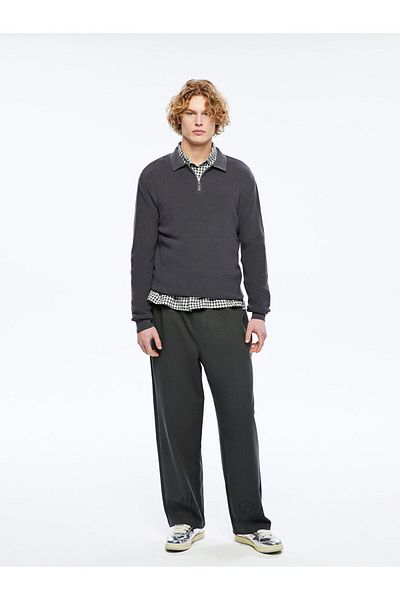 LC Waikiki Xside Polo Neck Long Sleeve Men's Knitwear Sweater