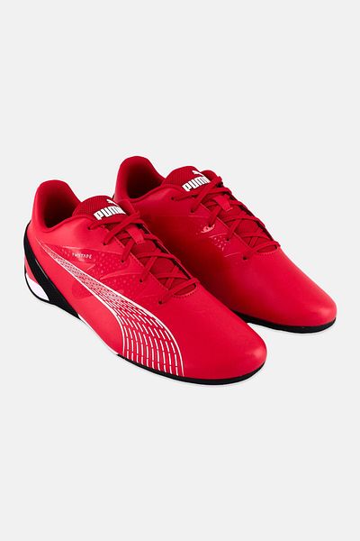 Puma حذاء فيراري كاربون كات الرياضي برباط للرجال، أحمر