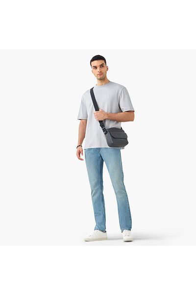 Emperor Emperor Logo Print Round Neck T-shirt with Short Sleeves