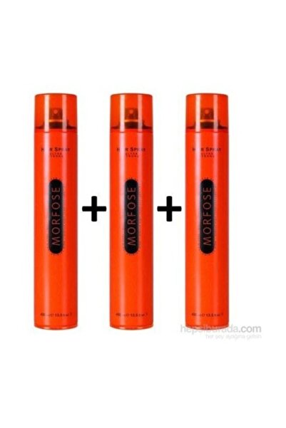 Morfose Ultra 400Ml Sert Saç Spreyi x 3 Adet