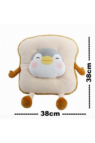 Miniso Cartoon Penguin Series Bamboo Slice Design Seat Cushion 38CM*38CM
