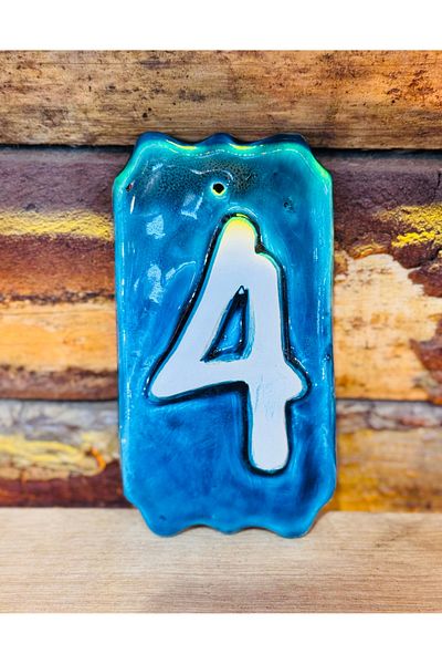 ATÖLYE SAİT Ceramic Door Number
