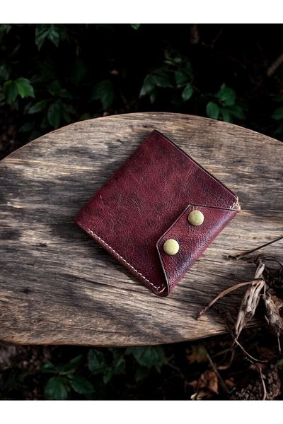 Kalkan deri Quality Leather Wallet-Genuine Leather-All Handmade - Special Color
