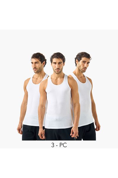 FAV Set of 3 - Round Neck Vest
