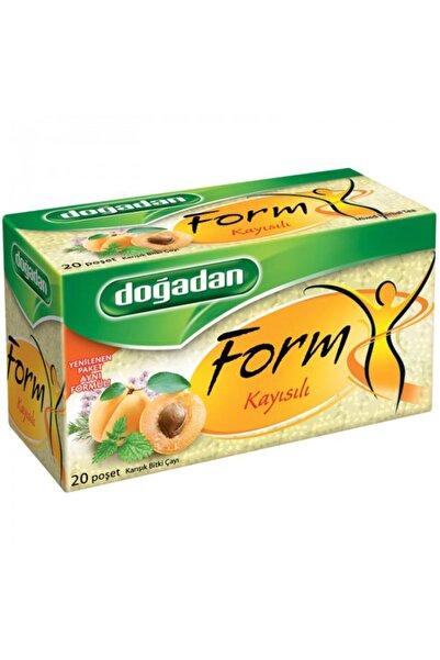 Doğadan Form Kayısılı Karışık Bitki Çayı 20 Adet X 12 Adet