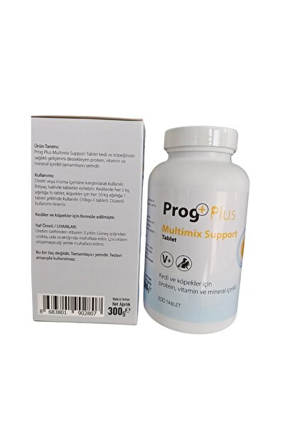 pet ürünleri Progplus Kedi ve Köpekler İçin Protein, Vitamin ve Mineral İçerikli tablet
