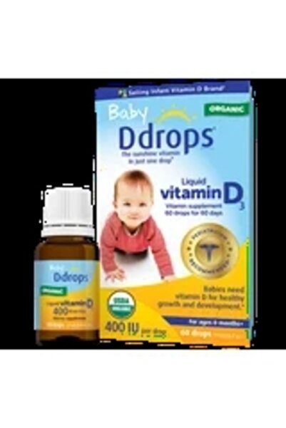 Ddrops Booster Baby Ddrops Liqid Vitamin D3 60 Drops 17 ml