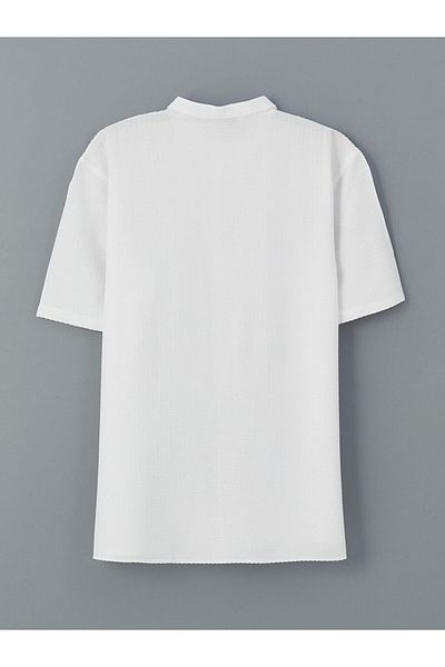 LC Waikiki Ανδρικό πουκάμισο New Season Regular Fit Seersucker - S5BD70Z8