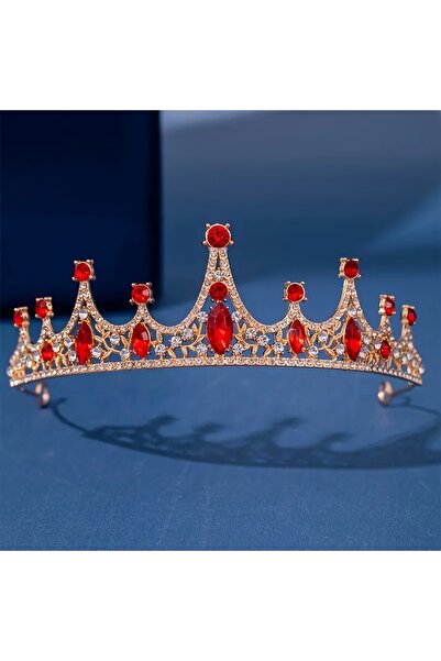 GlassySKY Принцеска корона с камъни за рожден ден