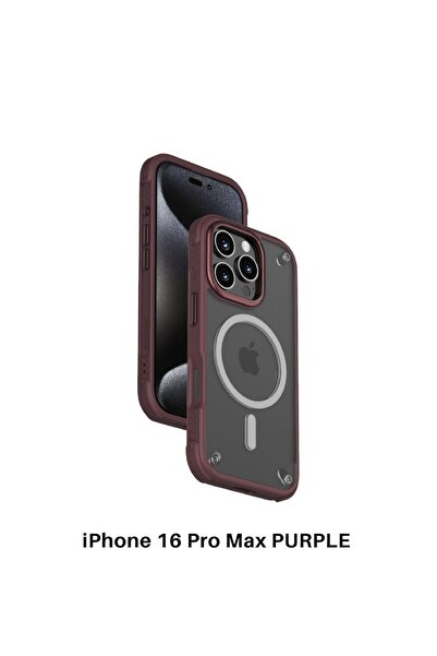 Momax AiR CaseForm Magnetic Case iPhone 16 Pro Max (Purple)