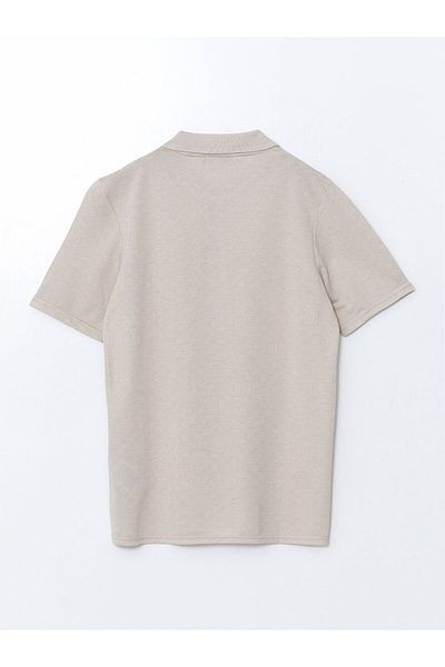 LC Waikiki Ανδρικό μπλουζάκι Polo με κοντό μανίκι με σχέδιο