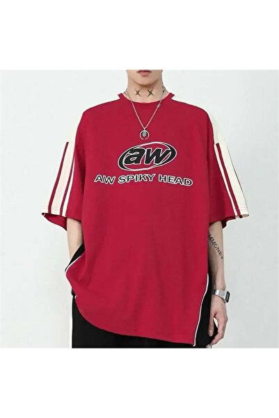 Köstebek Red Aw Spiky Head Unisex T-Shirt