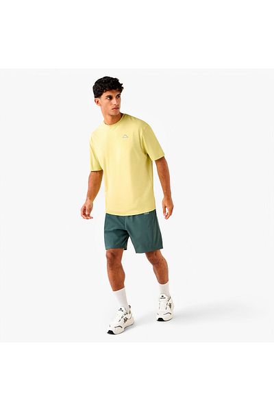 Kappa Logo Print Shorts With Elasticated Waist And Pockets