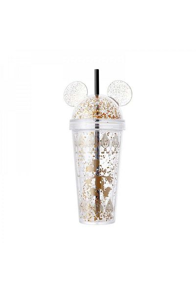 Miniso Cup with a bottle - 420 ml - Mickey Mouse