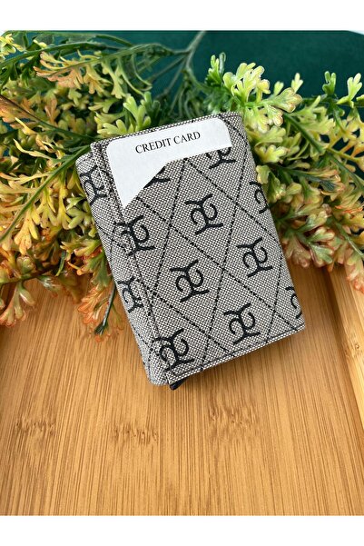 ulaşaksesuar Rio Mekanizmalı Otomatik Kızaklı Kartlık Cüzdan 8 Adet Kart Bölm...