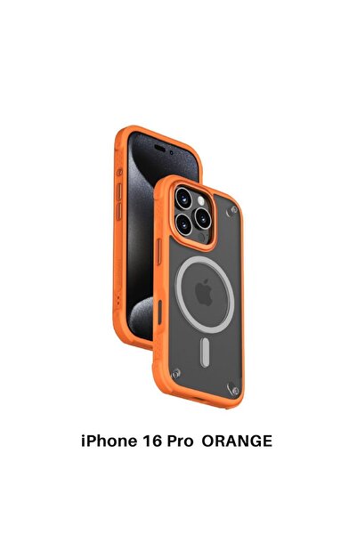 Momax AiR CaseForm Magnetic Case iPhone 16 Pro (Orange)