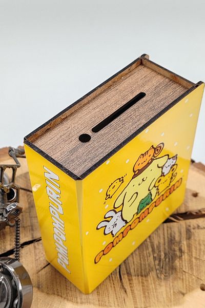 Vagonik Ξύλινο διακοσμητικό κούνια με θέμα Pompom (Parabox)