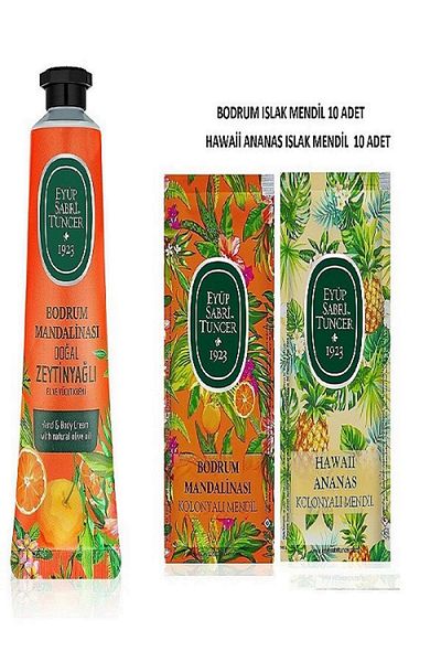Eyüp Sabri Tuncer Eyüp Sabri̇ Tuncer School Bag Set 12-Cream 50ml, Wet Wipes 20 Pieces