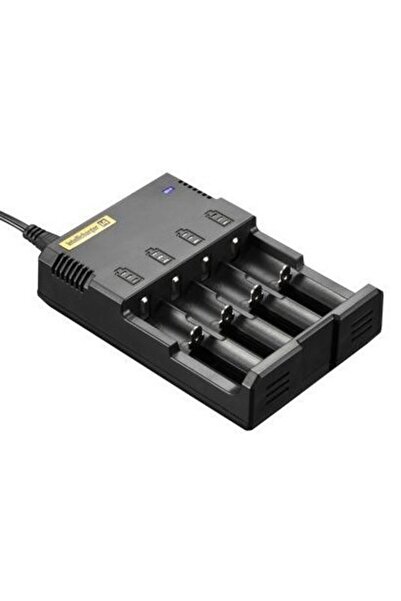 Nitecore I4 Siyah Pil Dolum Kiti 02.1.Nıt.0000newı4eu.000